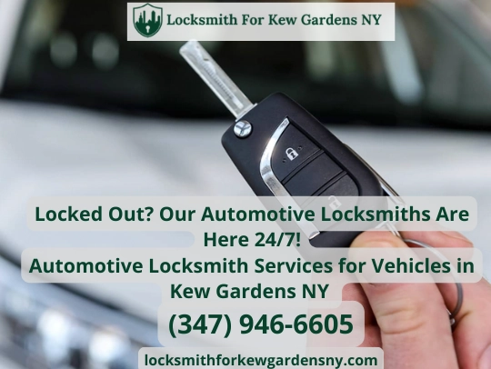 Automotive Locksmith Services for Vehicles in Kew Gardens NY