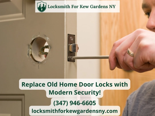 Home Door Lock Replacement Service in Kew Gardens